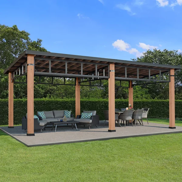 12 x 23 Modern Gazebo - Image 3