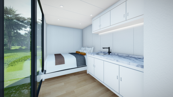 40ft Apple Cabin Modular House - Image 2