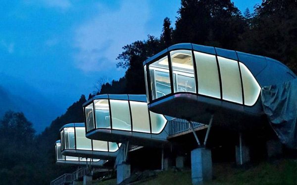 Space capsule apartment